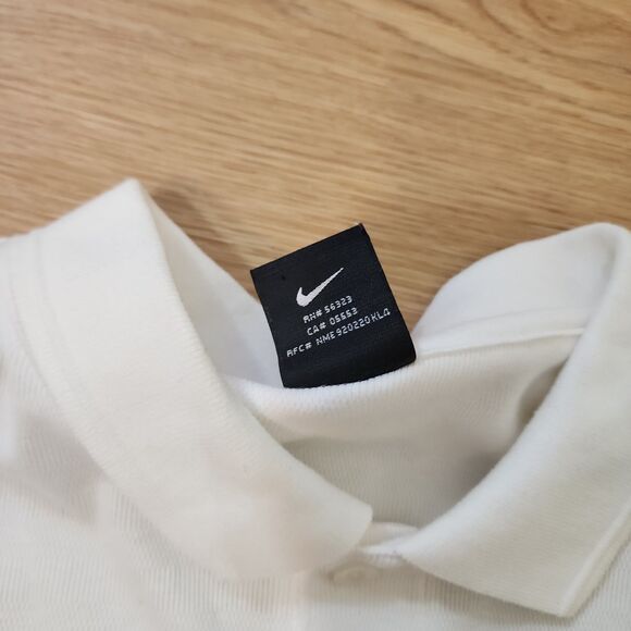 Nike Team Dri Fit Polo Shirt Mens XXL White Embroidered Ohio State Buckeyes - Picture 6 of 12